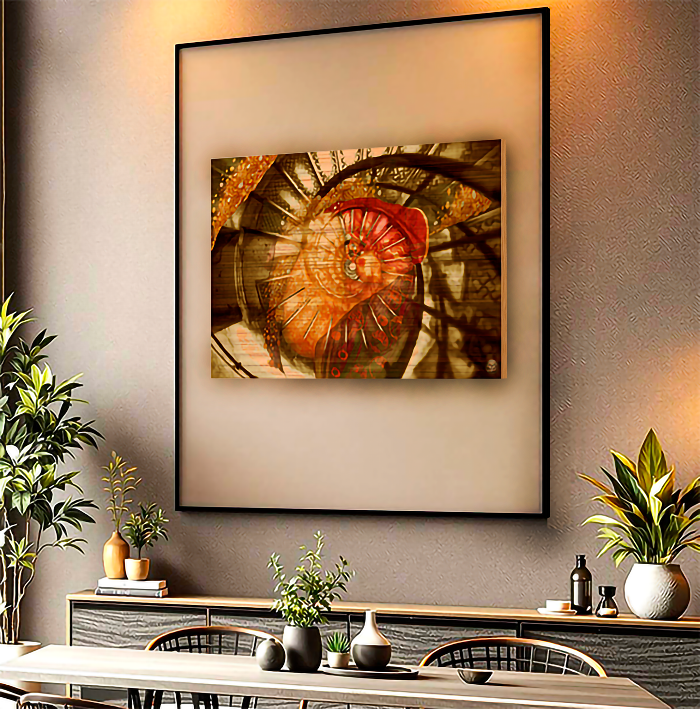 a5...3-Wood Prints | Klimt | Danae in Springtime