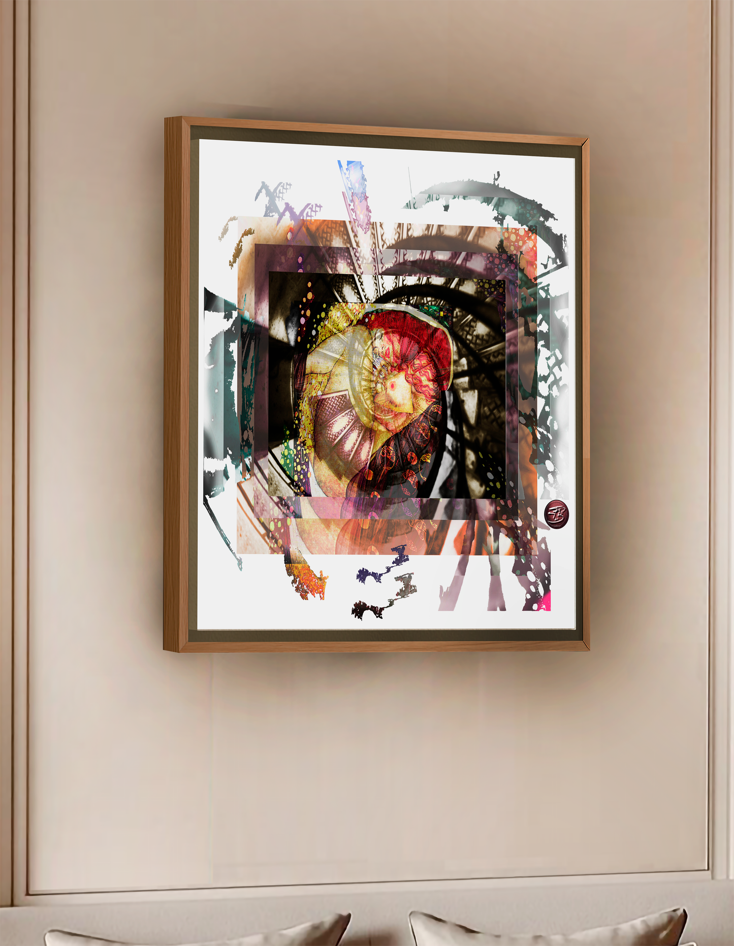 a4.4d-Fine Art Prints | Klimt | Danae helicoidal