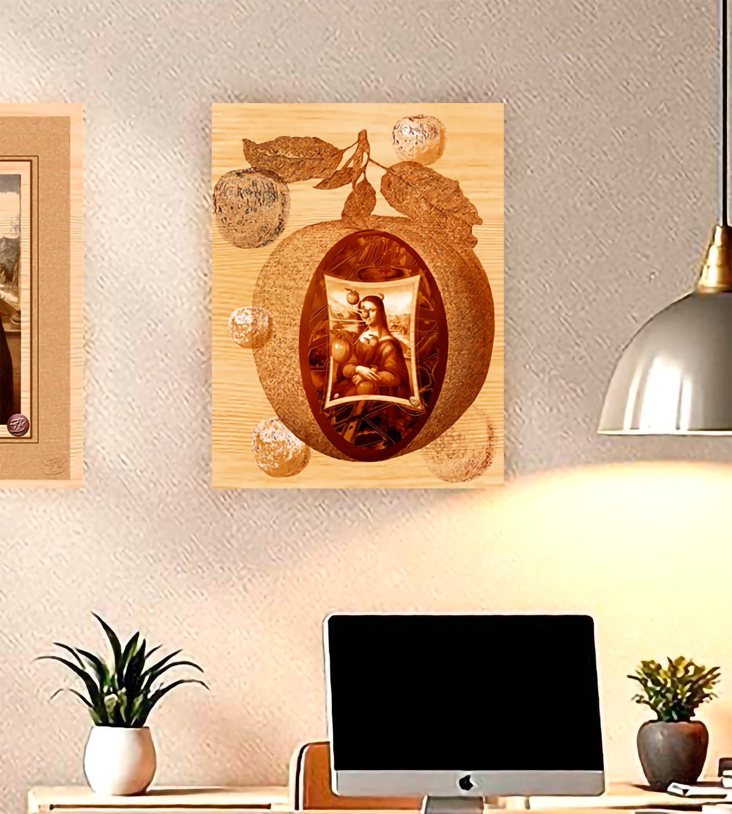 a5...1-Wood Prints | Mona Lisa | Mona Lisa Apple