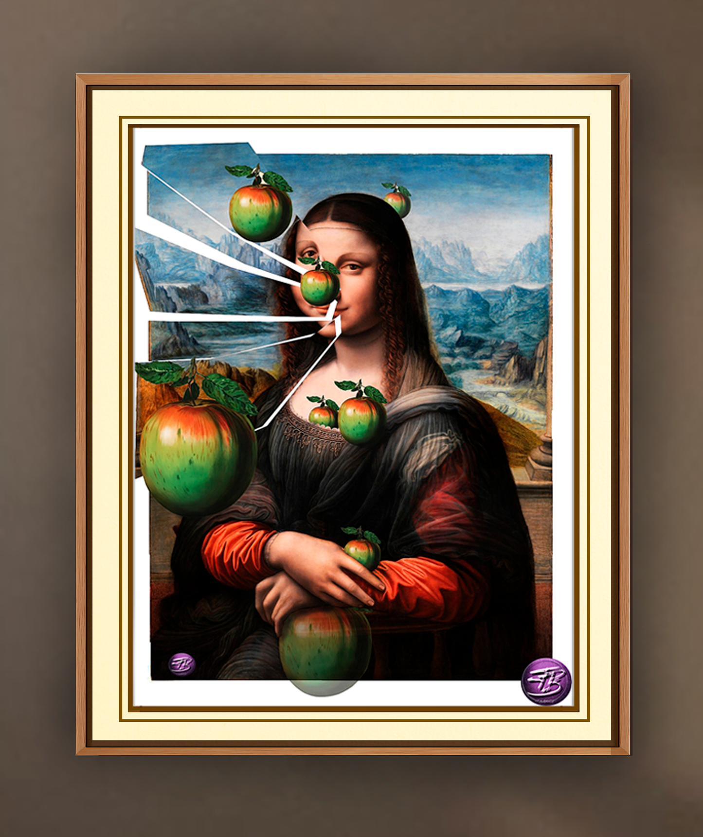 a5..1-Fine Art Prints | Mona Lisa | ML Apple