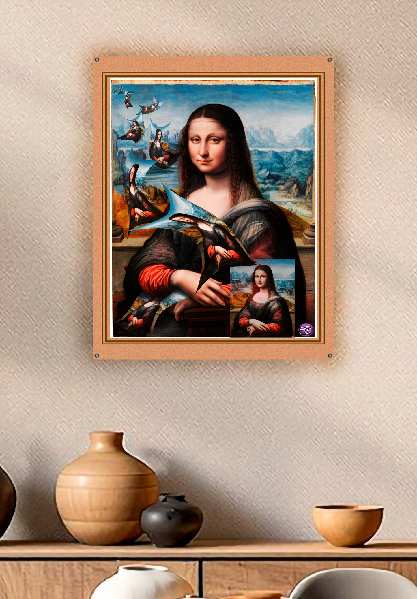 a6....6y-Acrylic Print | Mona Lisa | Mona Lisa President