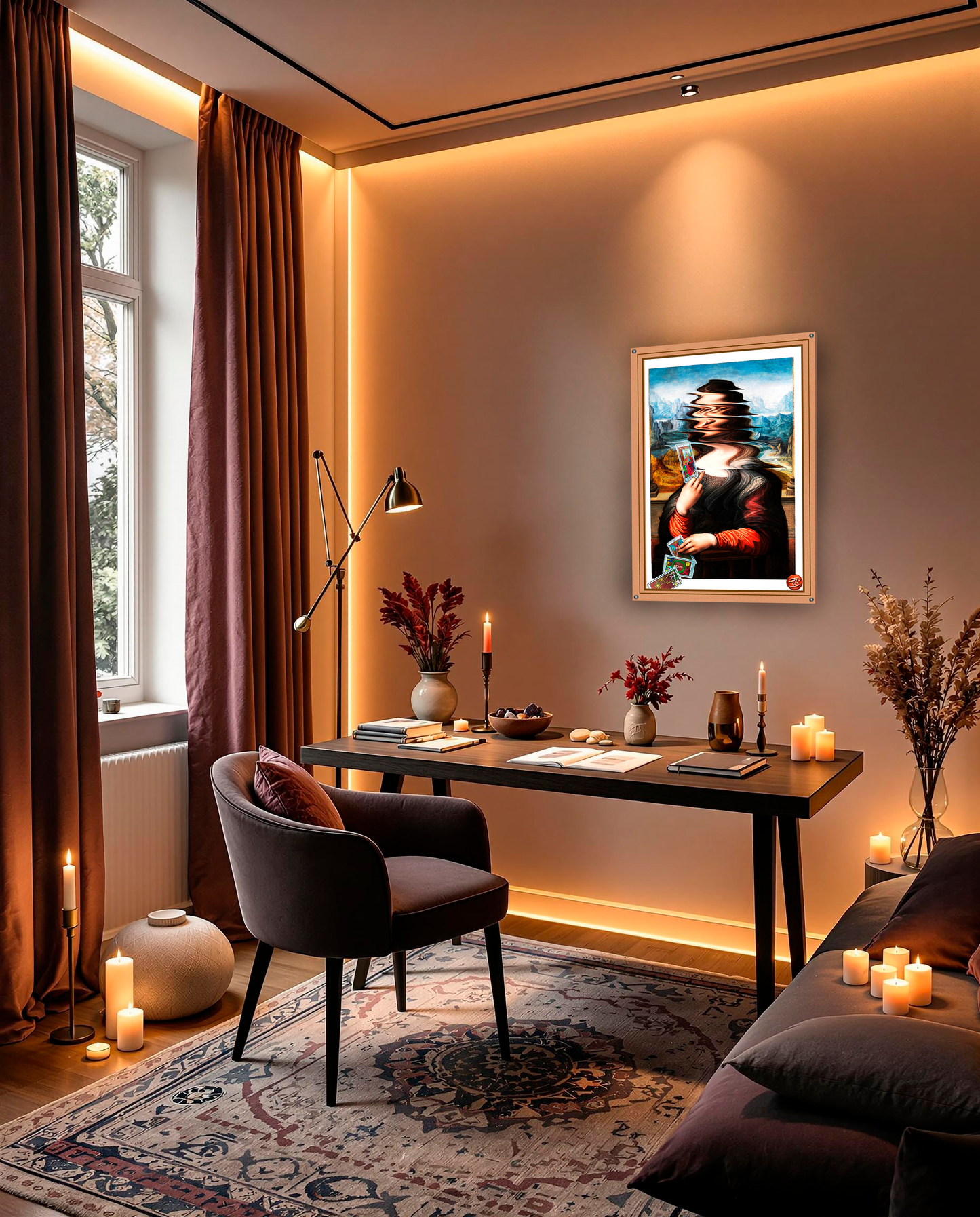 Acrylic Print | Mona Lisa | Mona Lisa Tarot