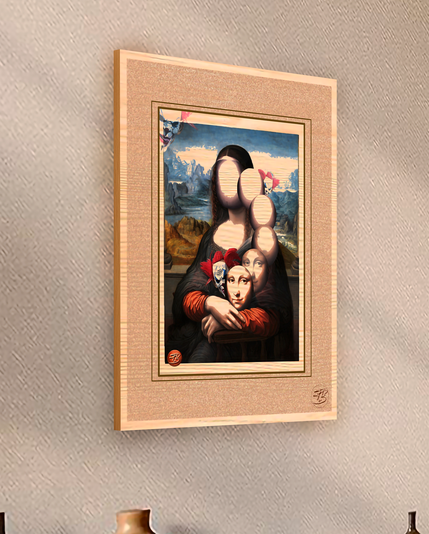 a4..4v-Wood Prints | Mona Lisa | Mona Lisa ID