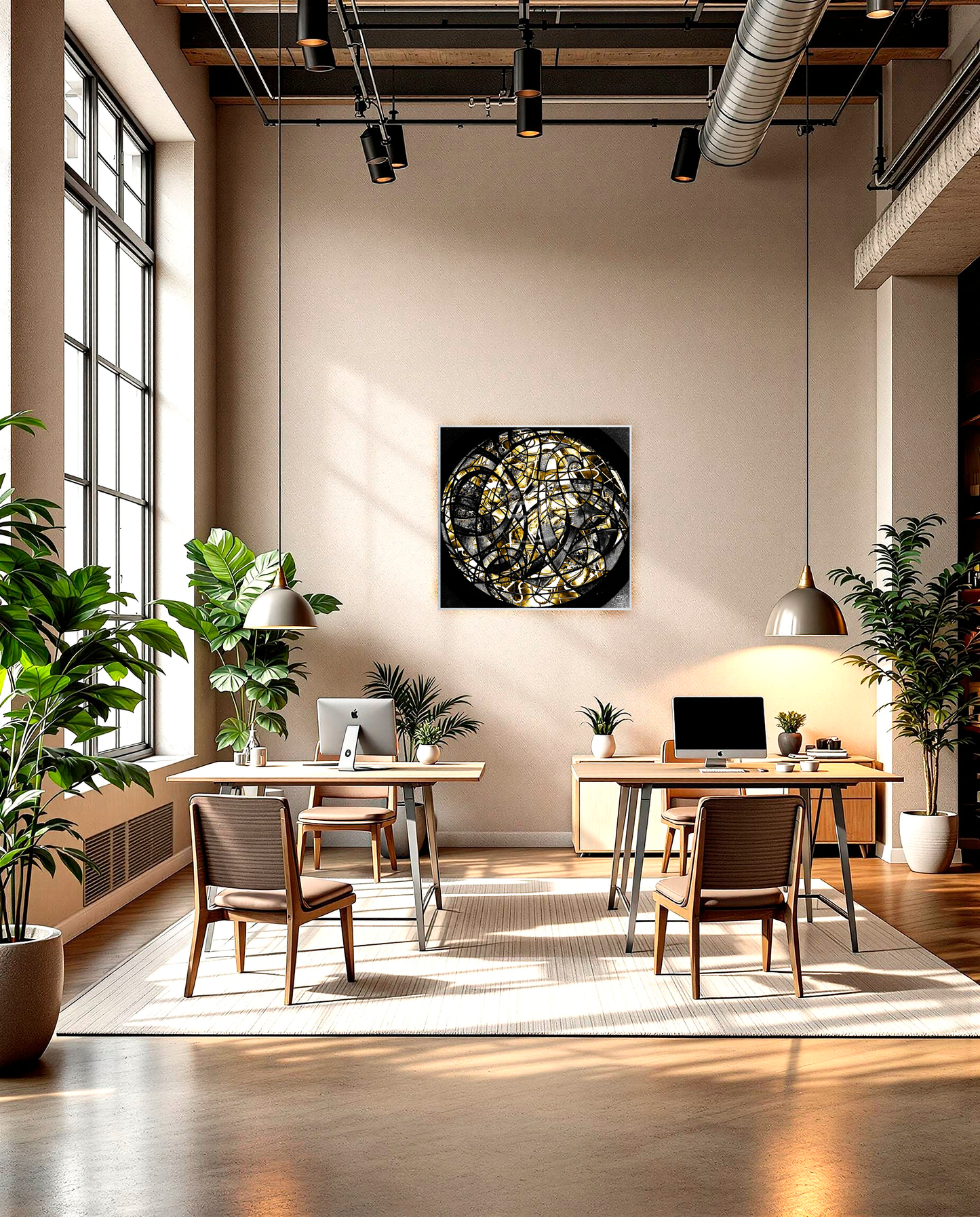 a4.4w-Metal Print | Abstract Art | Opus 5