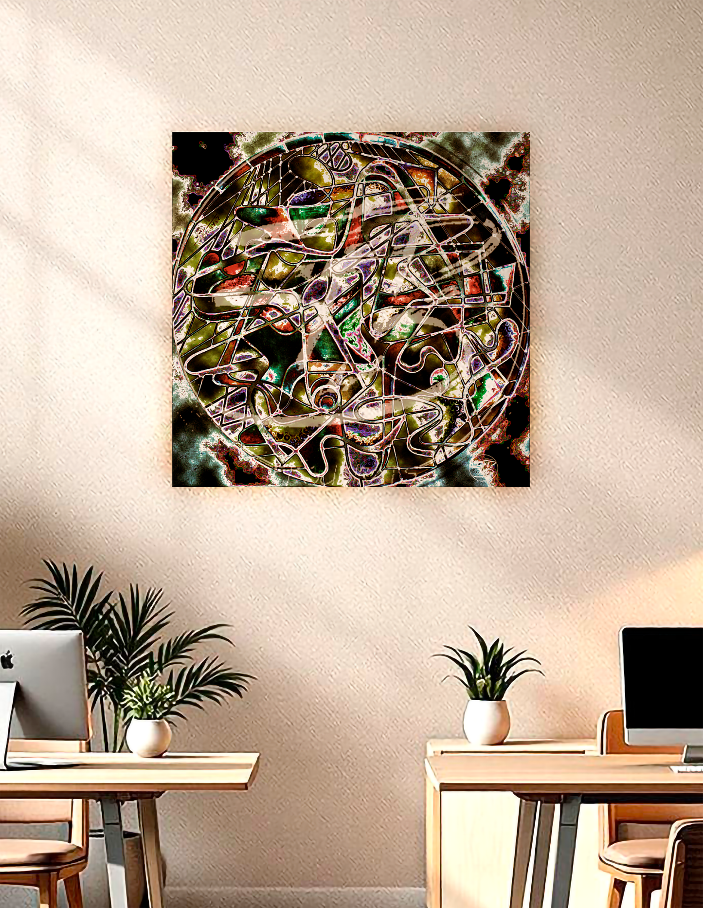 a6....6i-Metal Print | Abstract Art | Opus 9