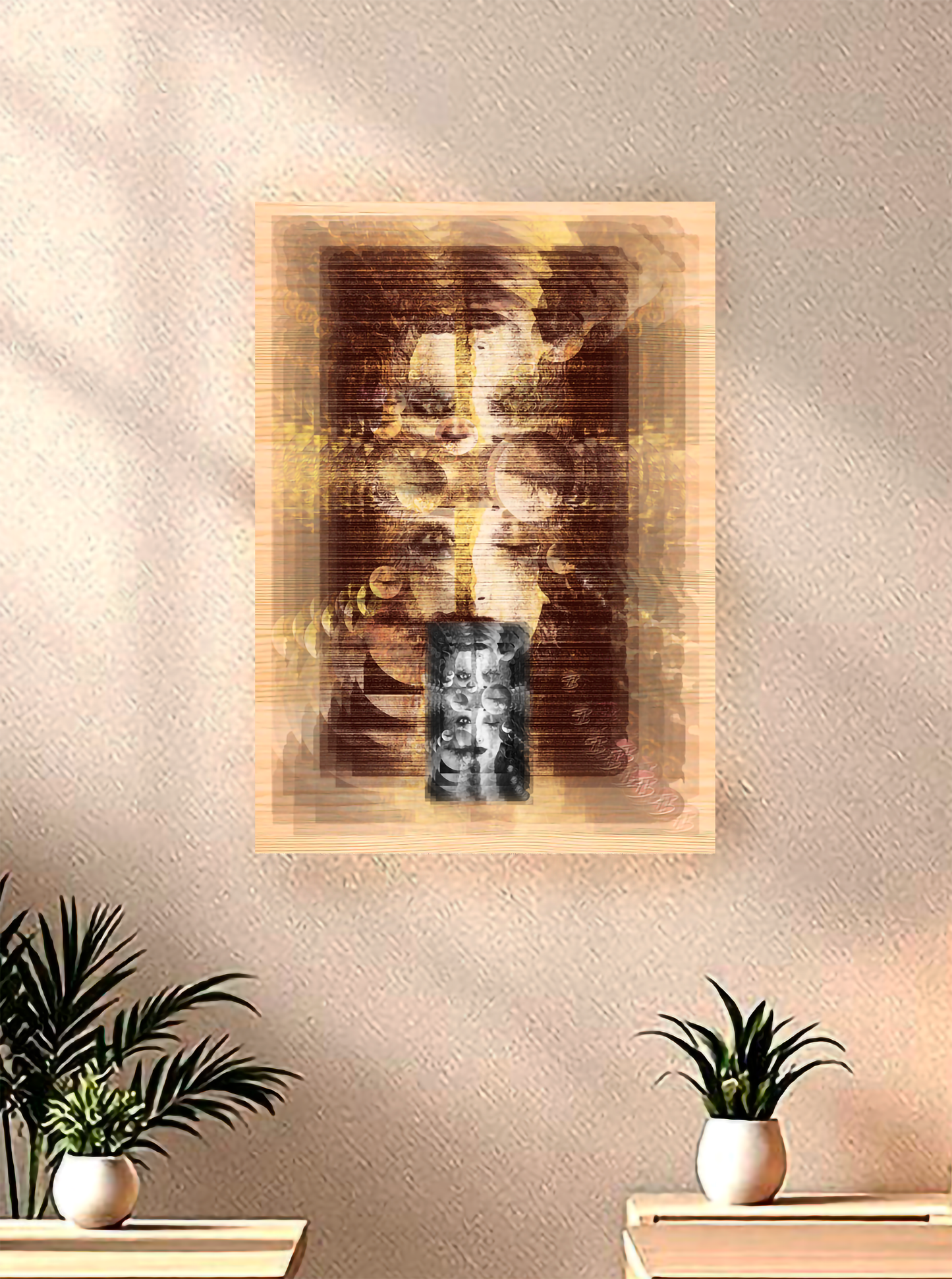 a4..4t-Wood Prints | Klimt | Tears & Bubbles
