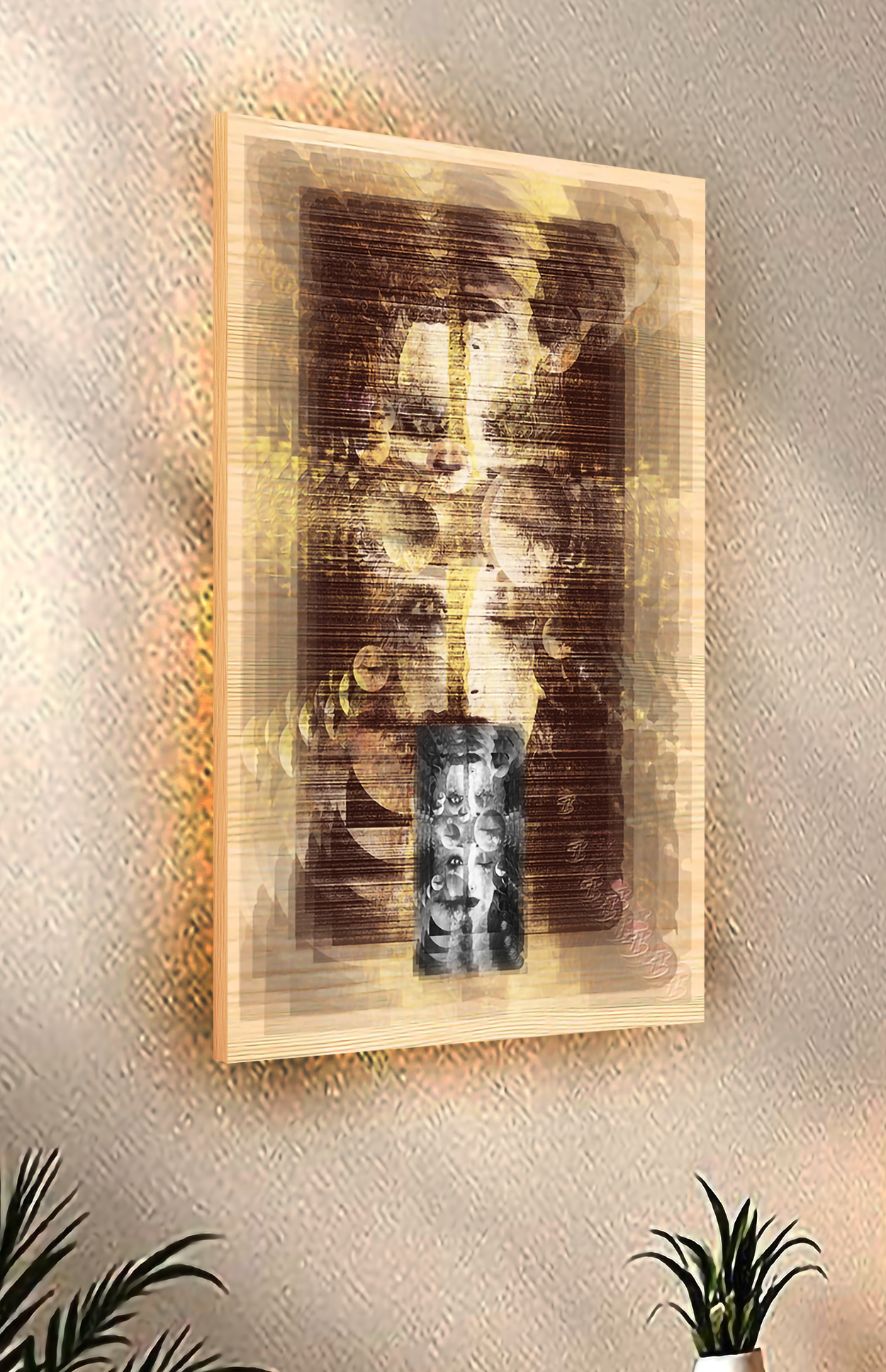 a4..4t-Wood Prints | Klimt | Tears & Bubbles