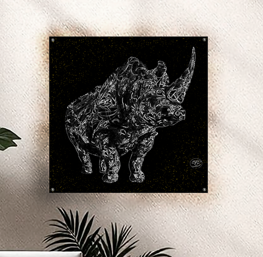 Acrylic Print | Wild | Psycho Rhino