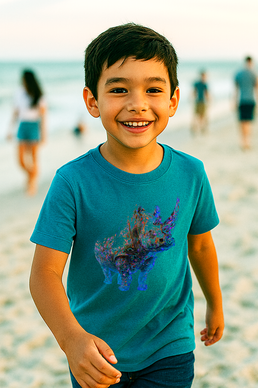 Classic Kids Crewneck T-shirt | Babys & Kids | Ghost Rhino