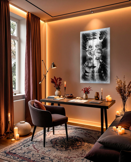 3-Metal Print | Klimt |Tears & Bubbles