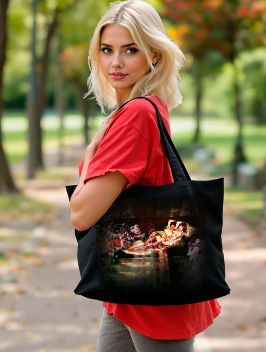 Organic Long Handles Tote Bag | Accesories | Muy Majas