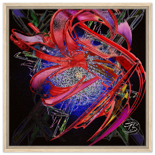 Birth of the Dragon fine art canvas print on wood by SubiratsDArt
